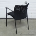Inertia Black Mesh Back Executive Stacking Guest Side Chair
